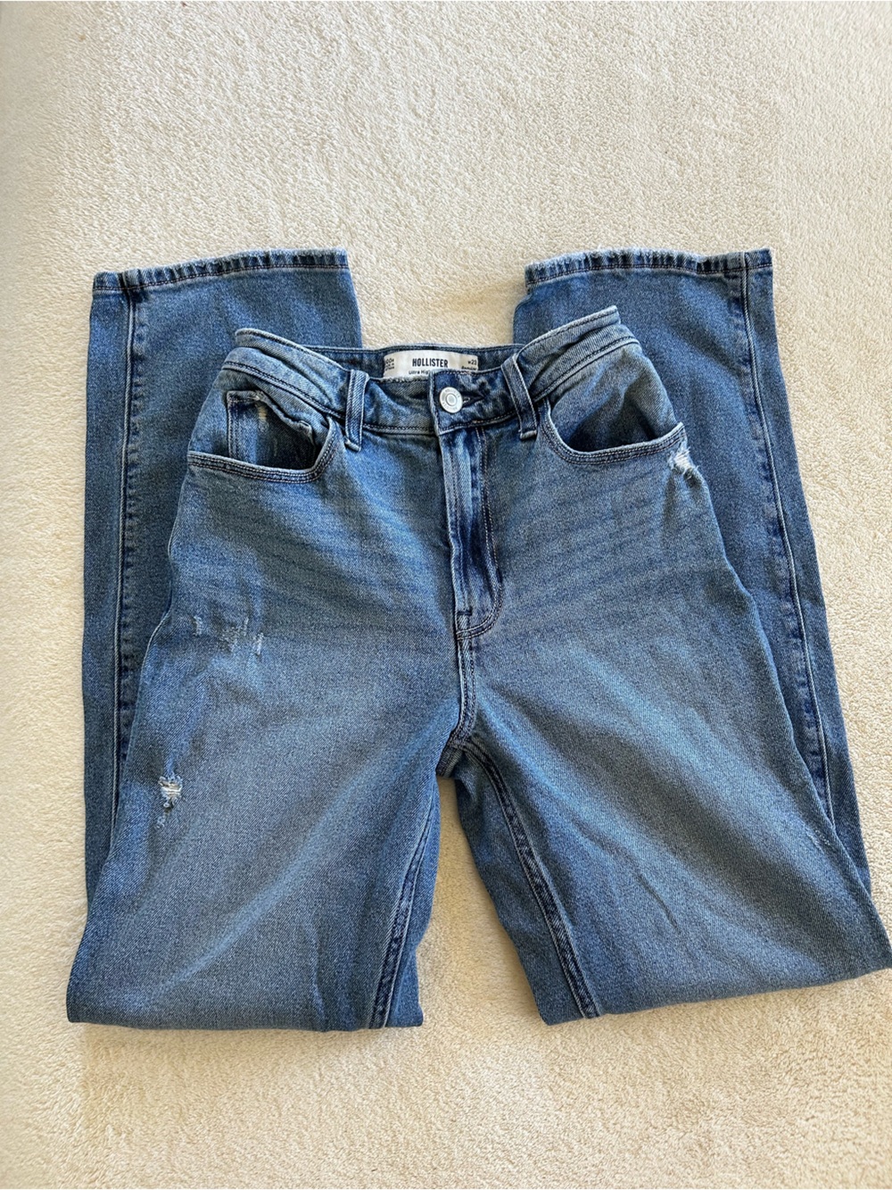 Hollister Ultra high rise dad jeans